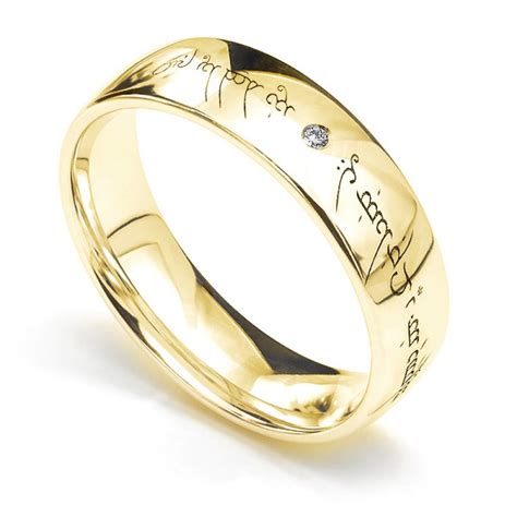 lotr elven jewelry|elvish engraved wedding rings.